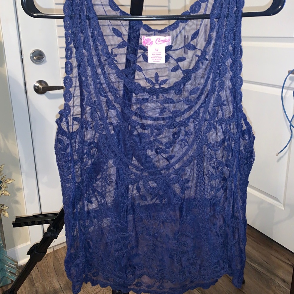 NWOT CANDIES LACE TOP ♥️
